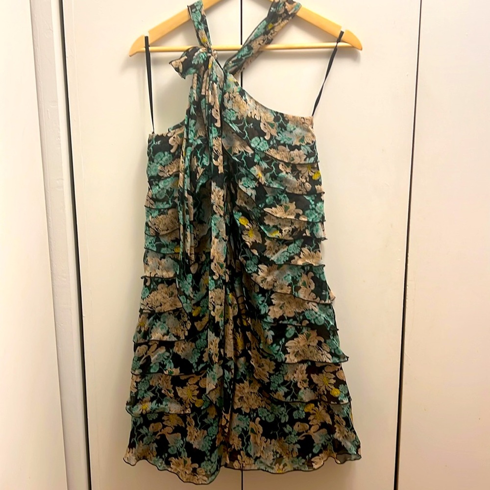 DVF Ruffle Dress size 4 - Picture 5 of 5